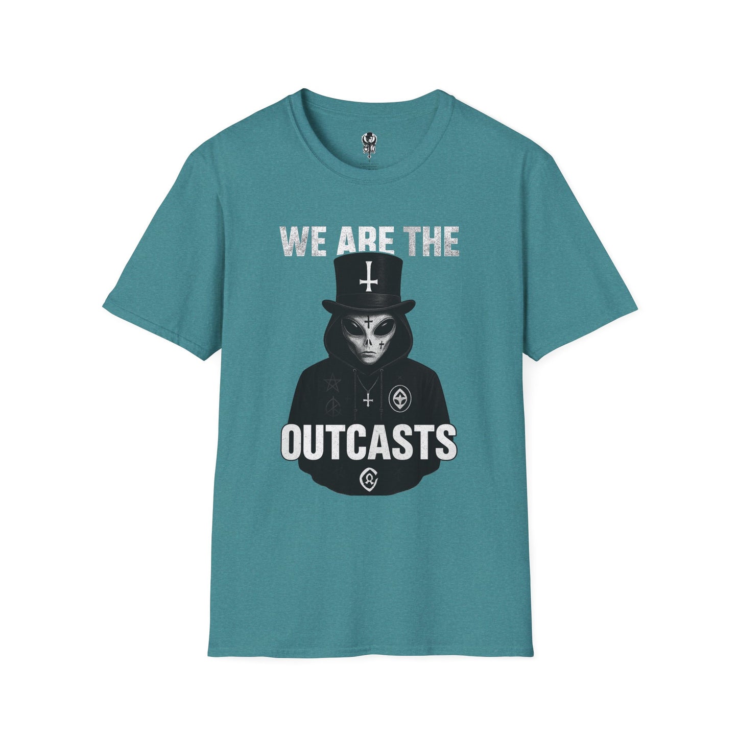 Alien Outcast Unisex T-Shirt with Zayel Design
