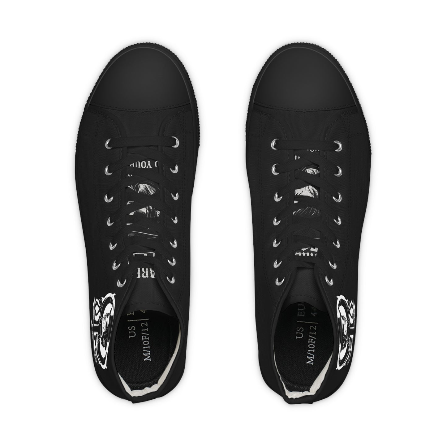 High Top Sneakers - Stray the Norm Logo Shoes