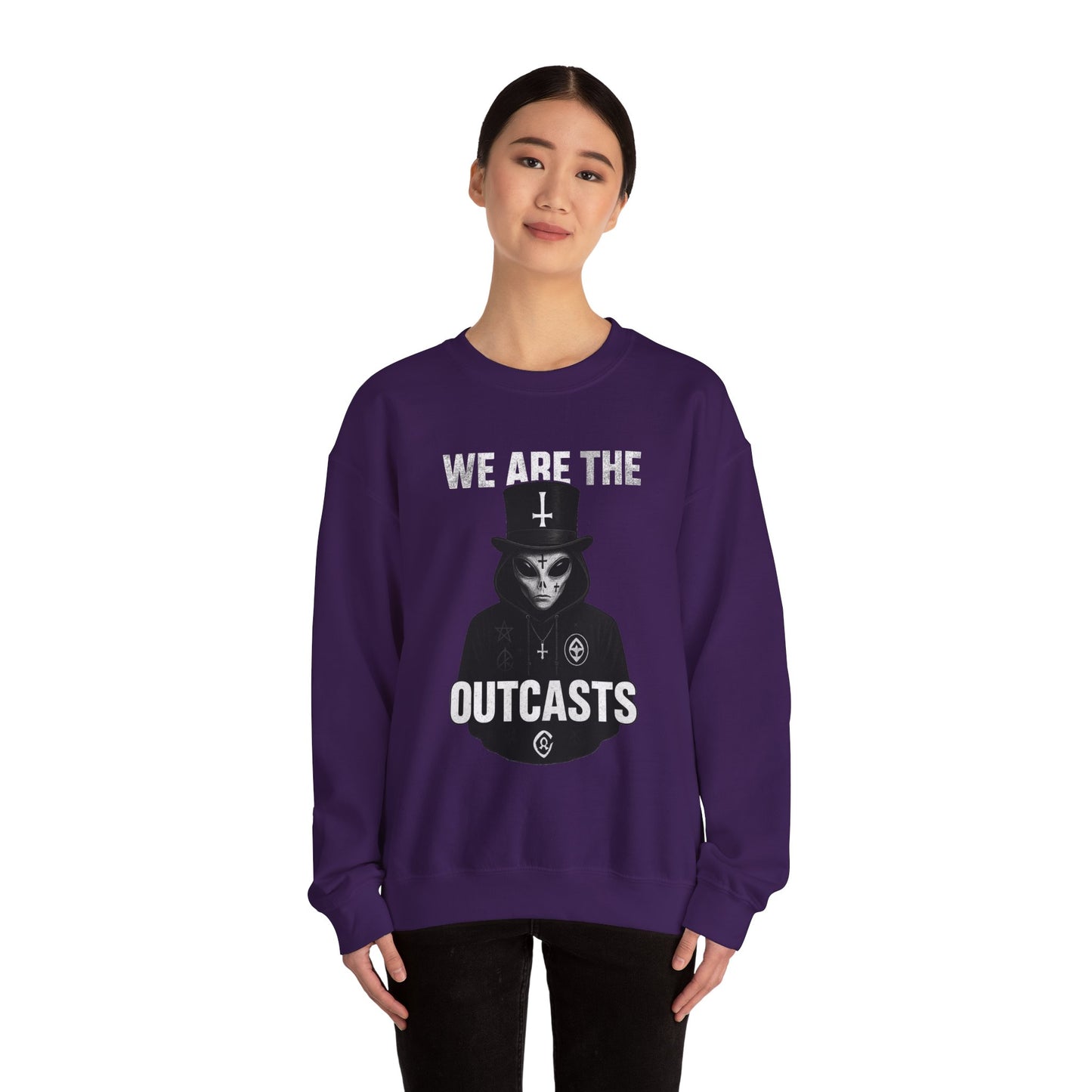 Zayels Unisex Sweatshirt - Outcasts Design