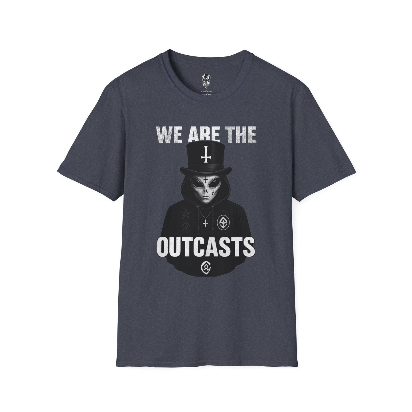Alien Outcast Unisex T-Shirt with Zayel Design