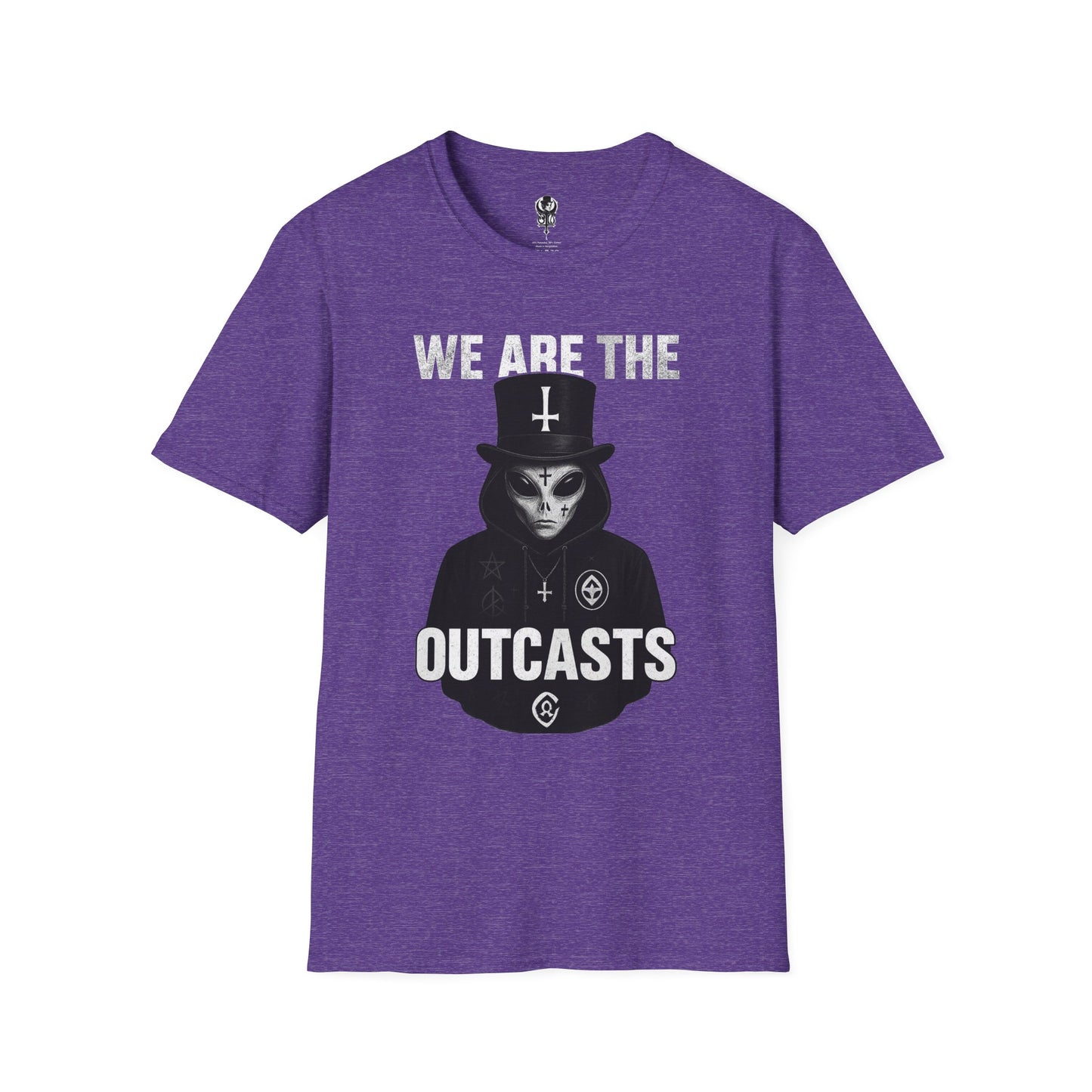 Alien Outcast Unisex T-Shirt with Zayel Design