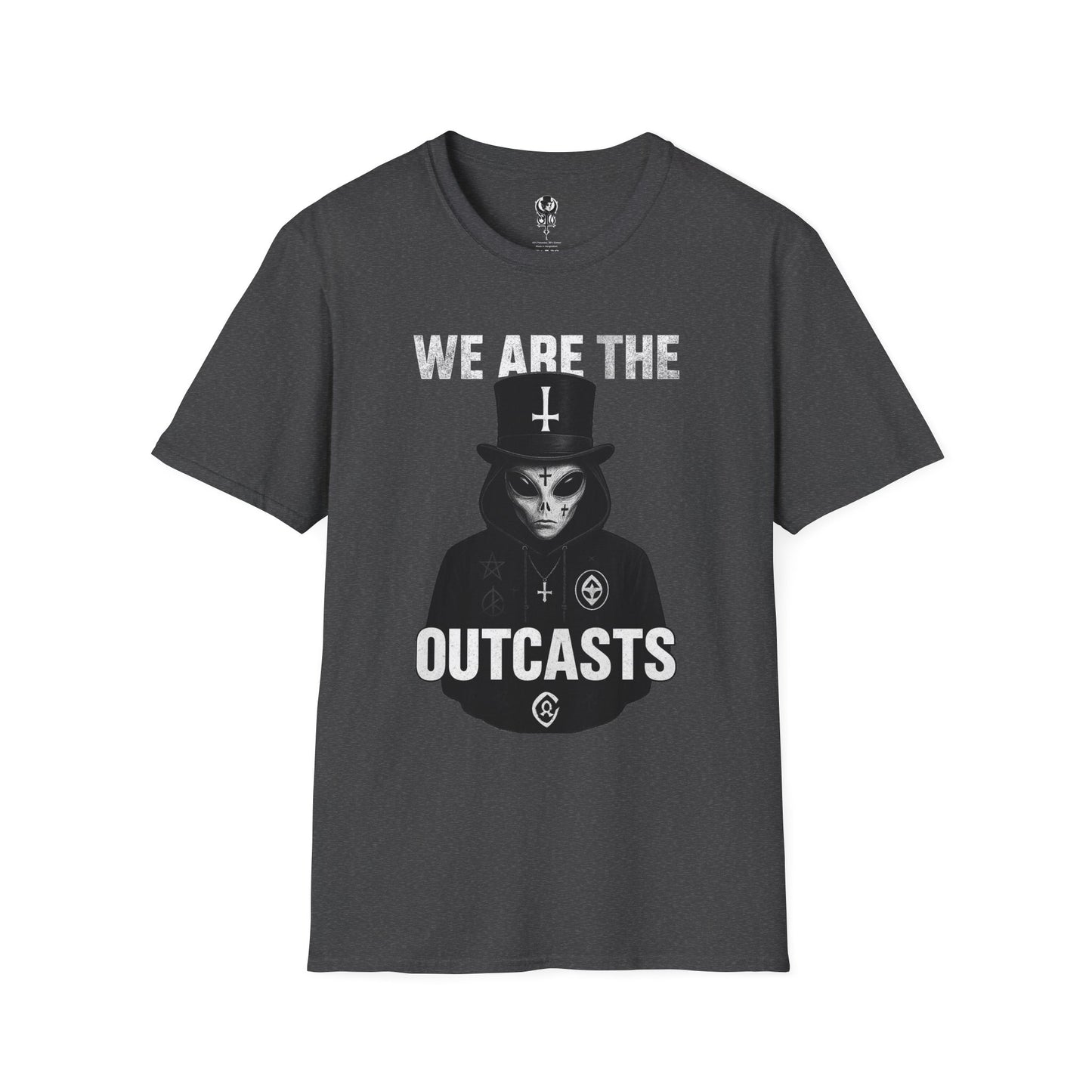 Alien Outcast Unisex T-Shirt with Zayel Design