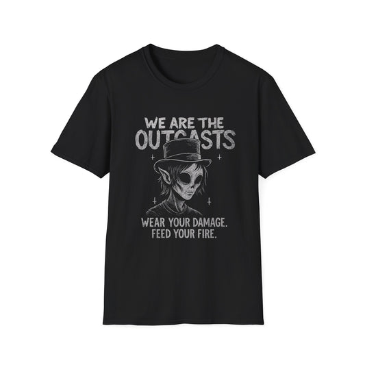 Outcasts Wear You Damage Feed Your Fire Zayel Design
