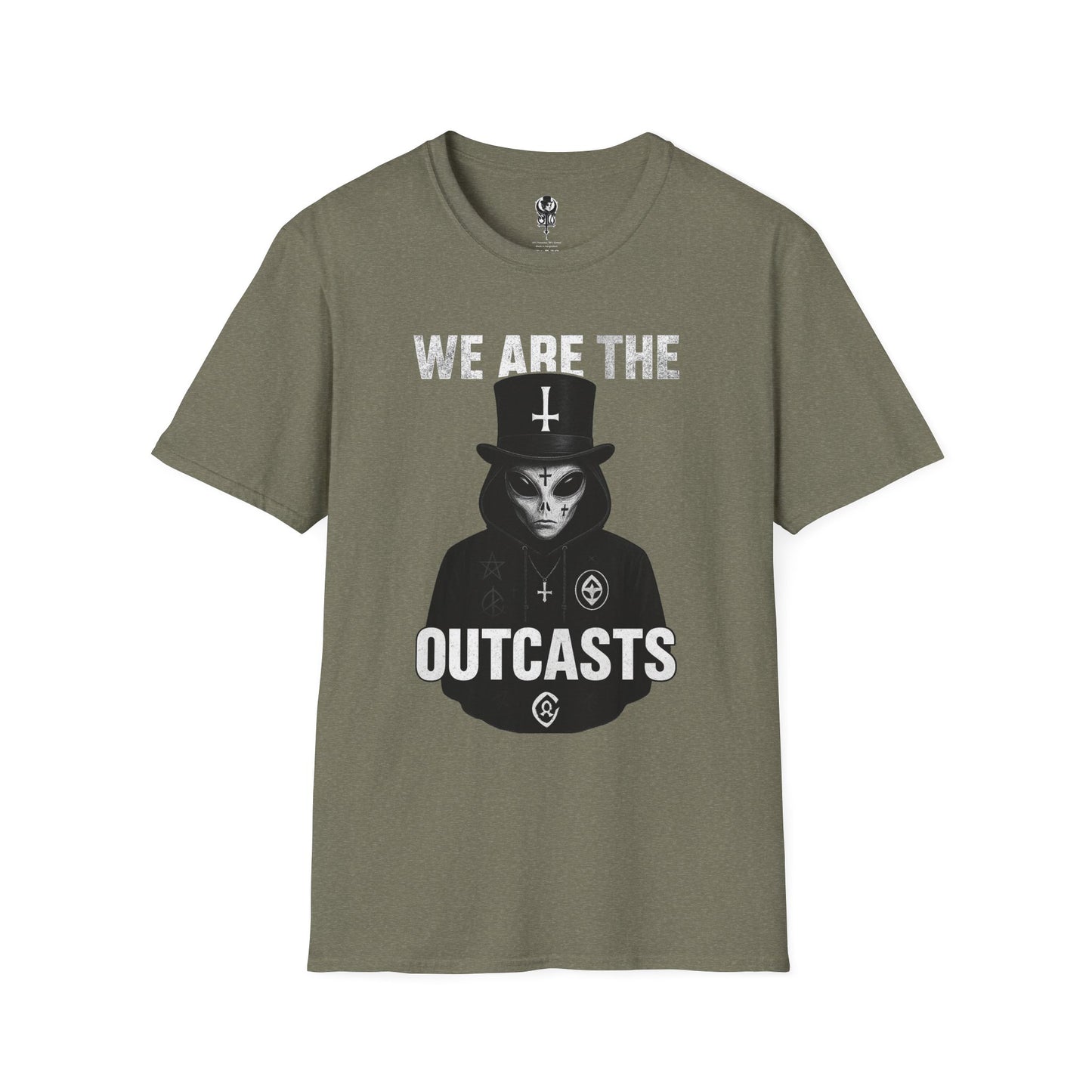 Alien Outcast Unisex T-Shirt with Zayel Design
