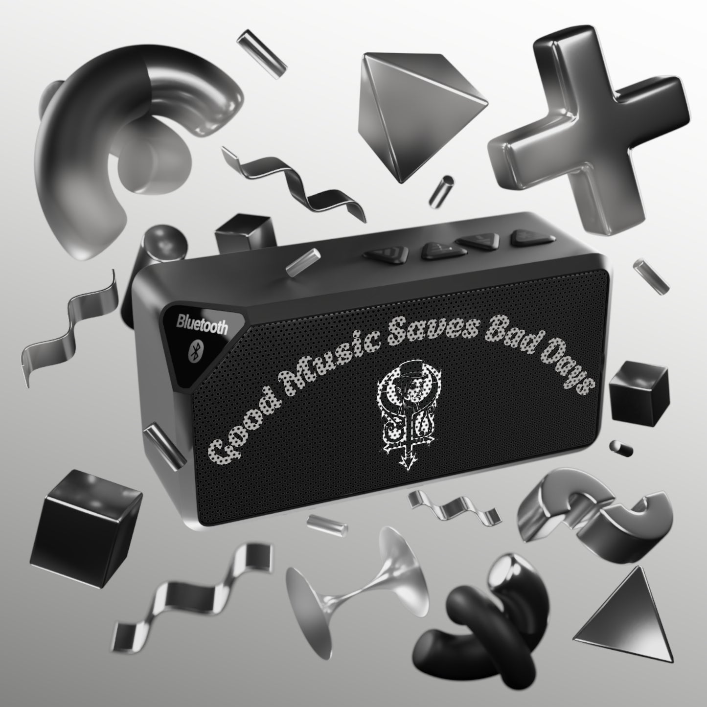 Bluetooth Speaker for Outcasts - Good Music Saves Bad Days