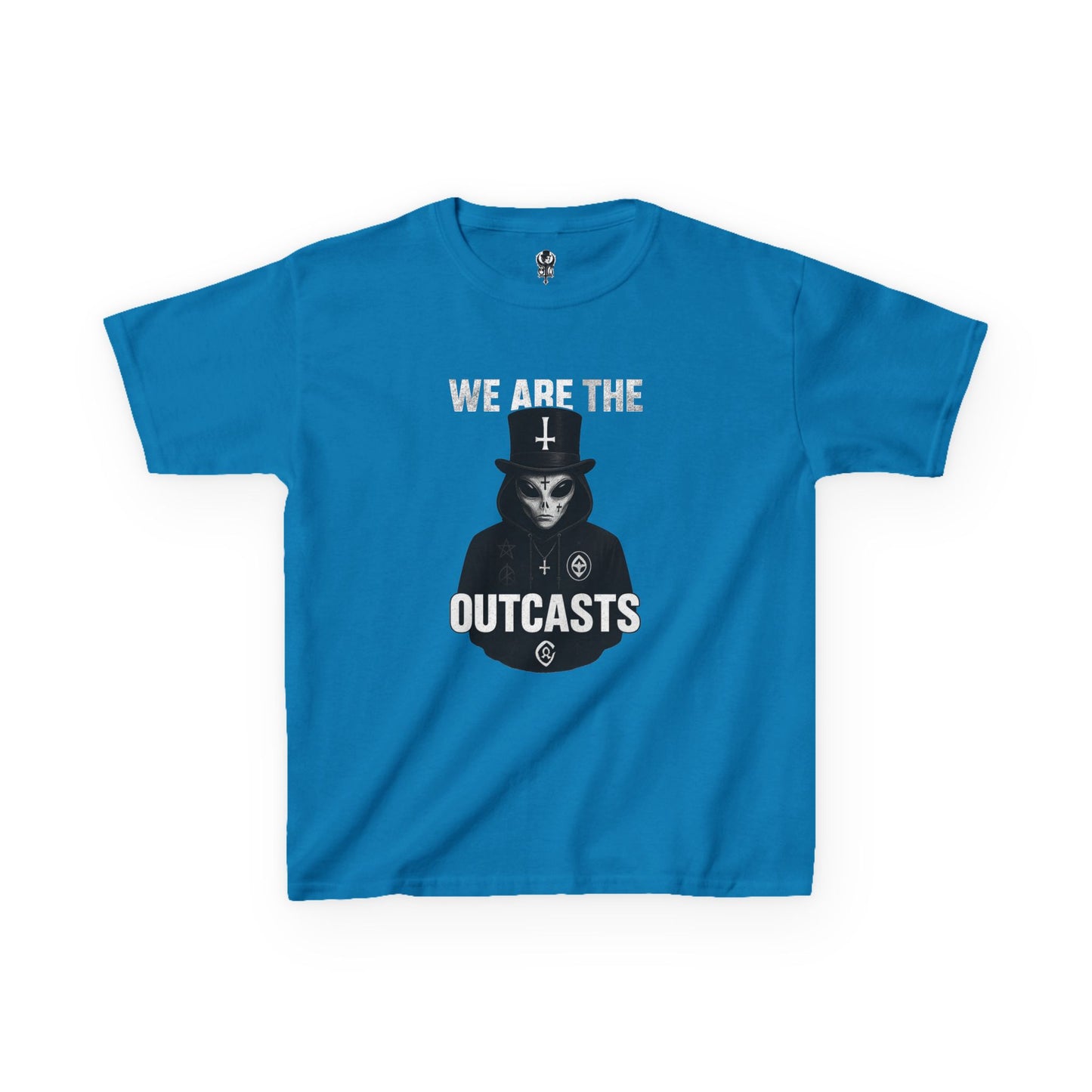 Zayels we are the outcasts kids tee