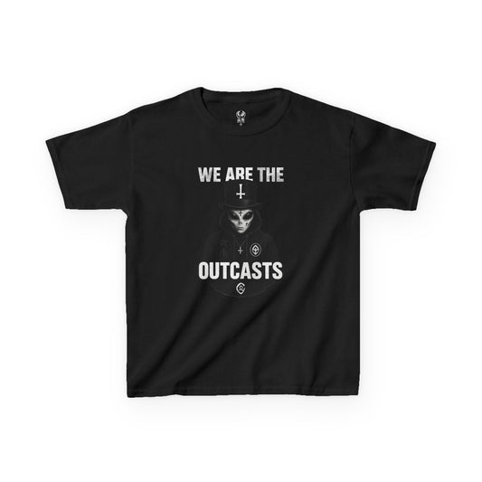 Zayels we are the outcasts kids tee
