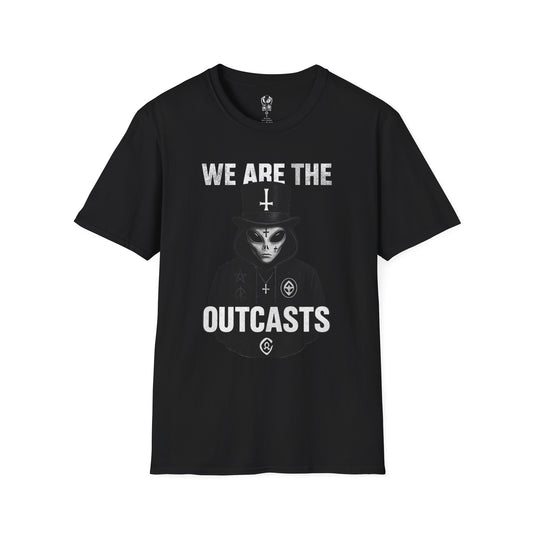 Alien Outcast Unisex T-Shirt with Zayel Design