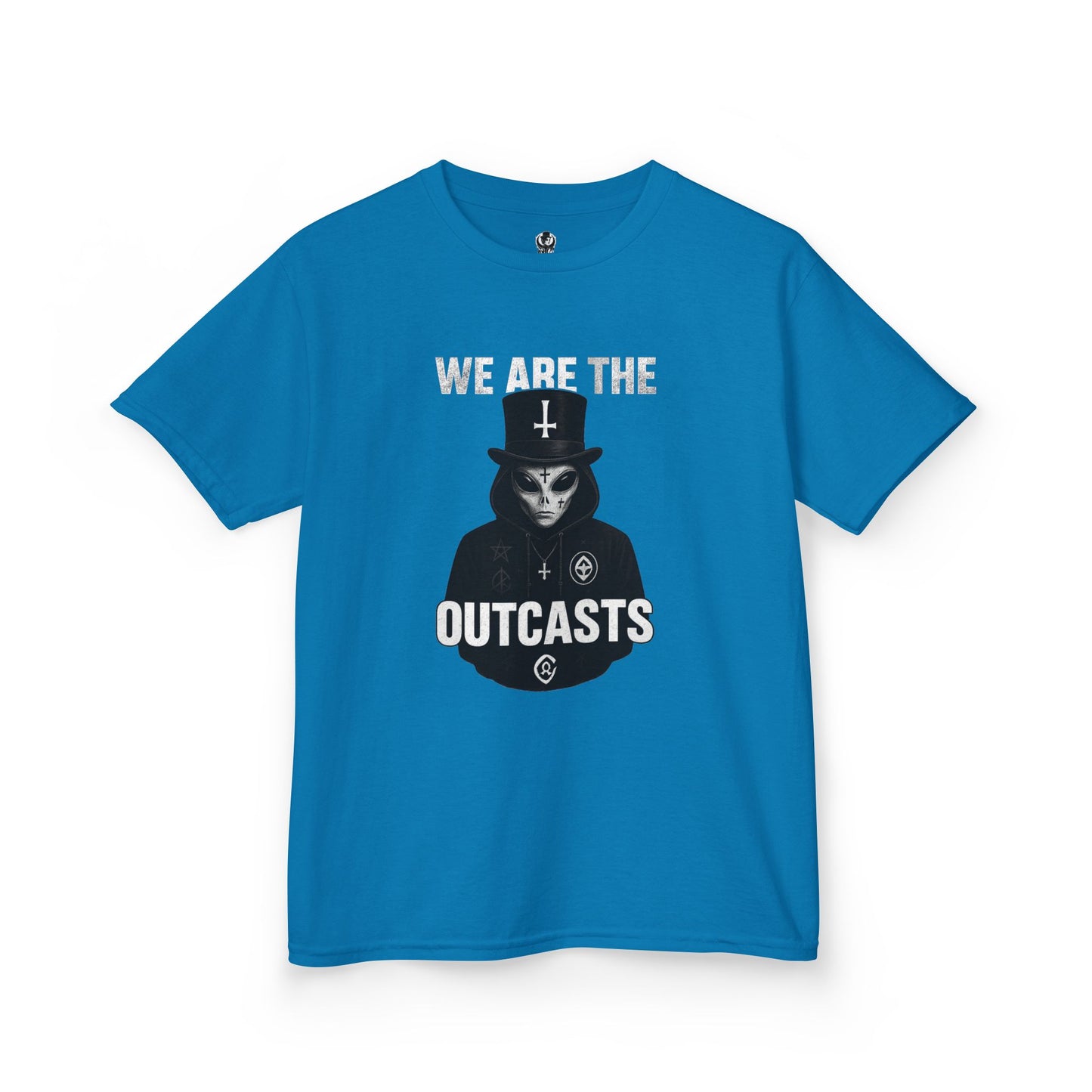 Zayels we are the outcasts kids tee