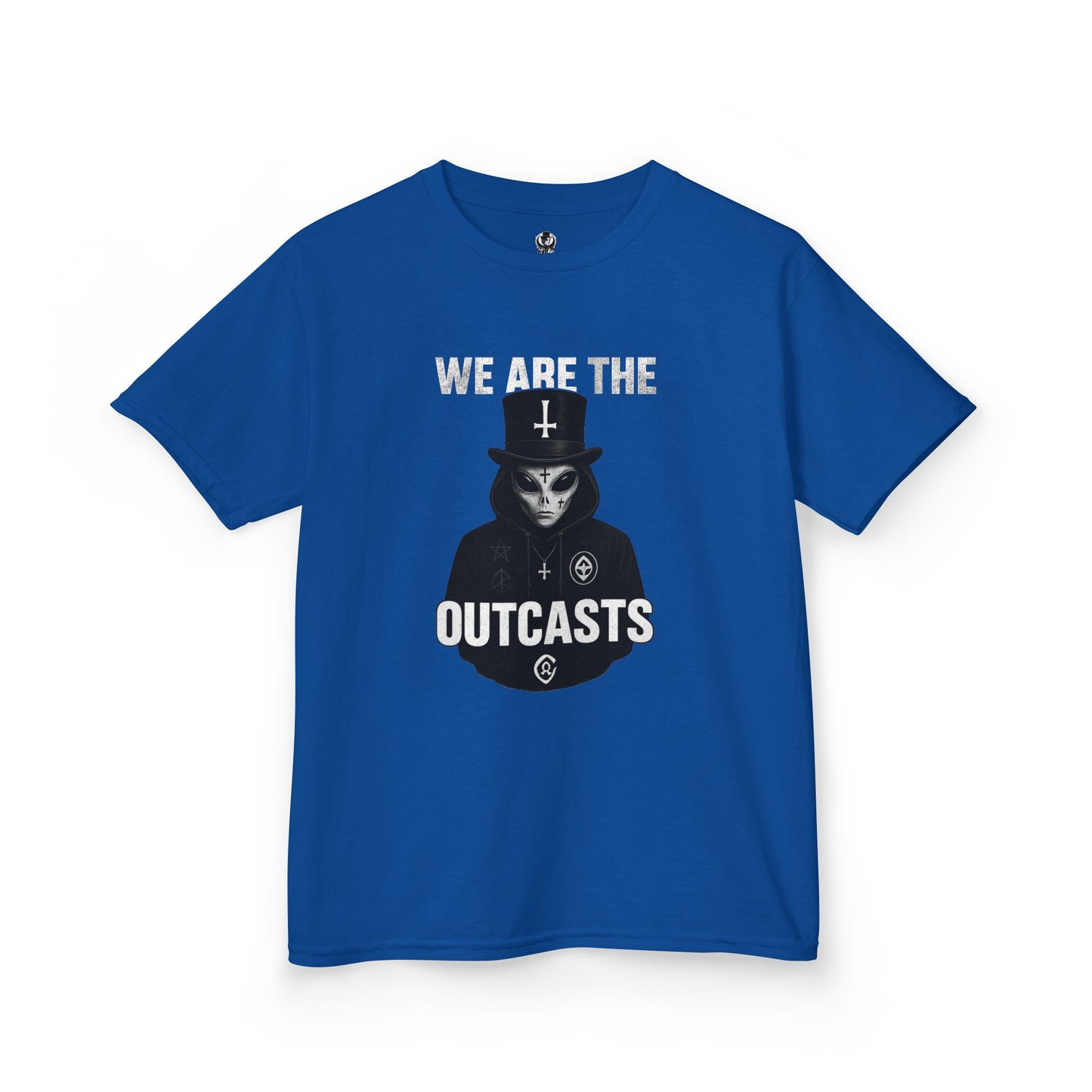 Zayels we are the outcasts kids tee