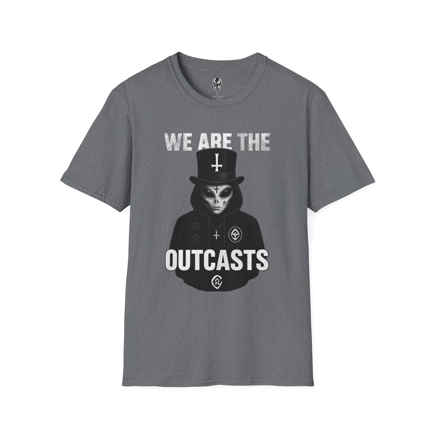 Alien Outcast Unisex T-Shirt with Zayel Design