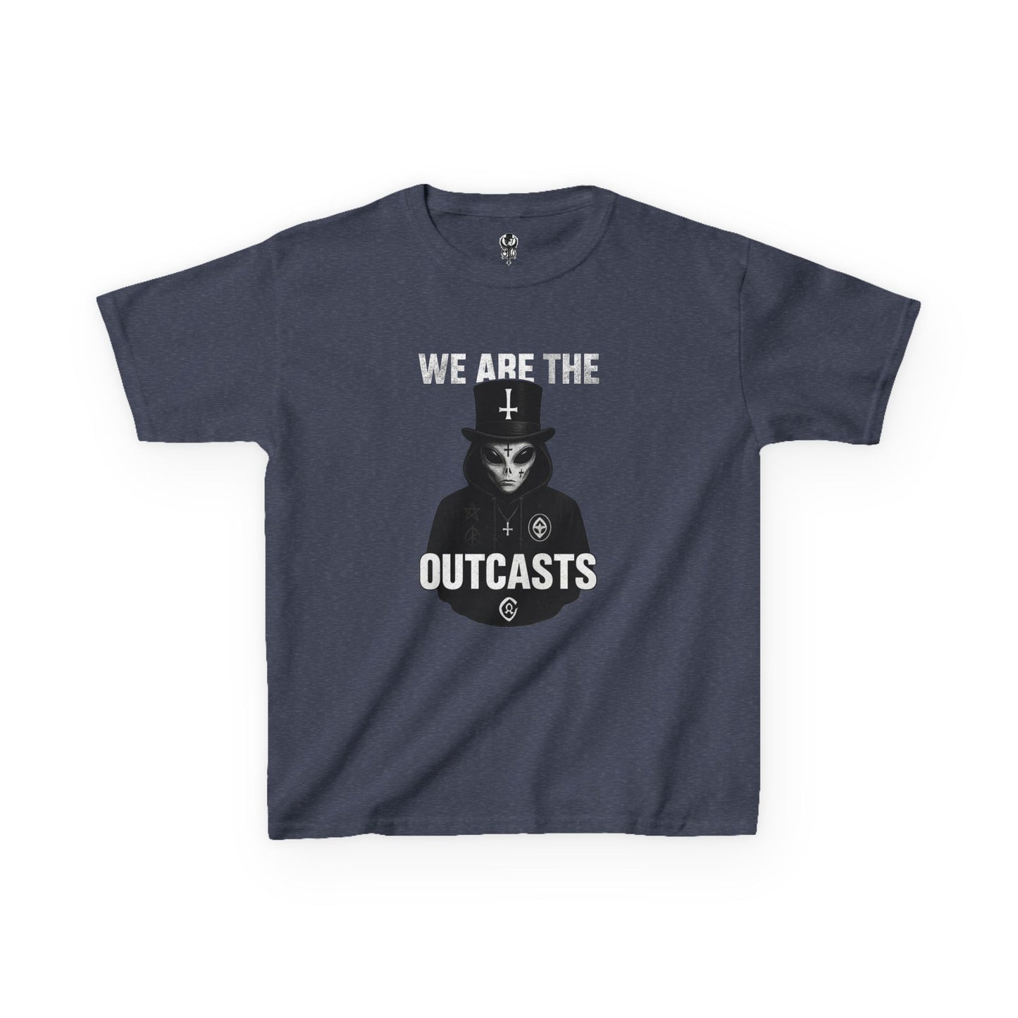 Zayels we are the outcasts kids tee
